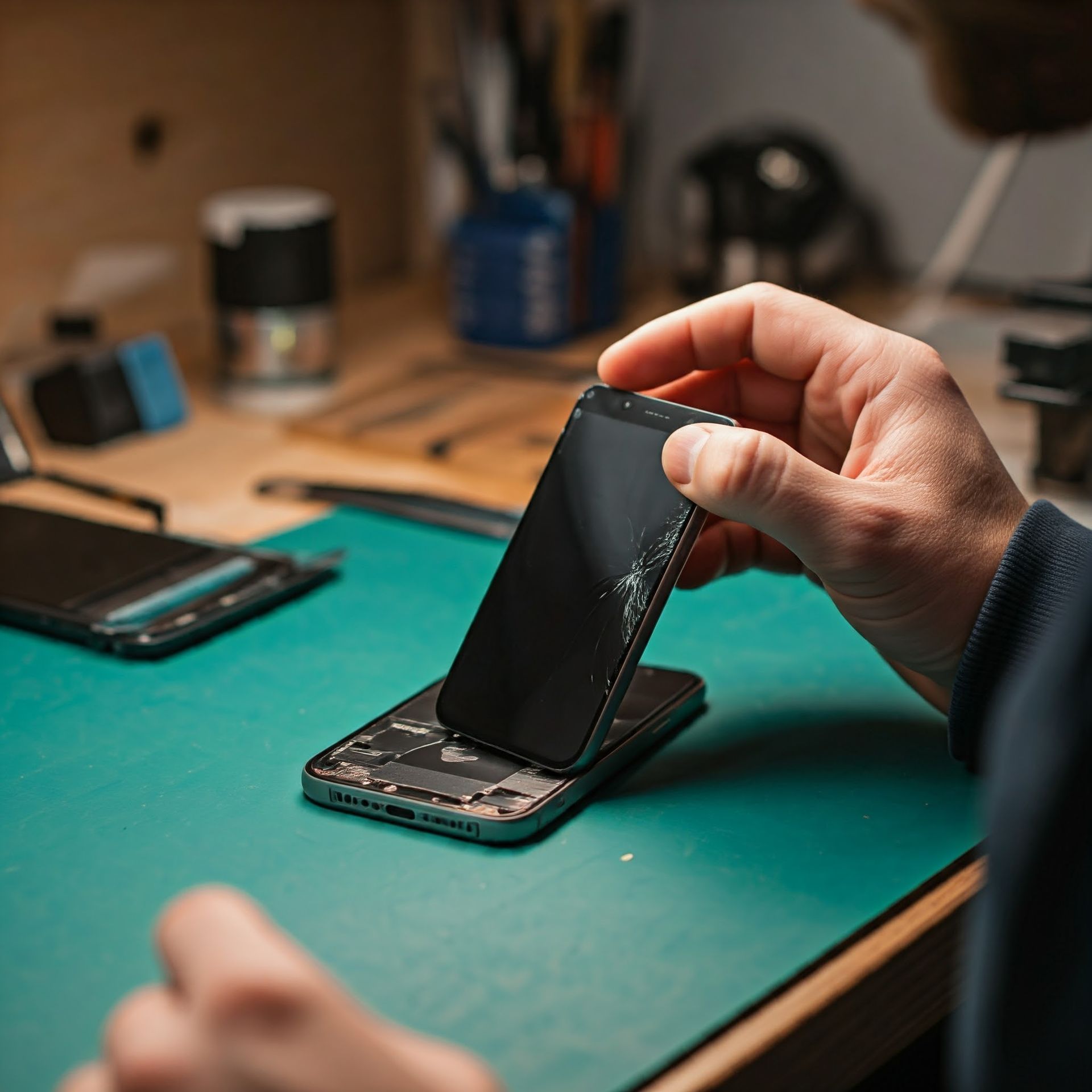 mobile phone repair, smartphone technician, iPhone repair, Samsung service, electronics repair, phone repair Limassol