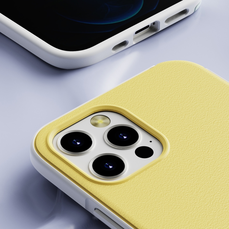 Phone 13 Pro Max wlons PC + TPU Shockproof Protective Case (Yellow)