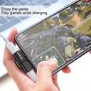 HOCO  3 in 1 2A 8 Pin Female + 8 Pin Female to 8 Pin Male Listening & Charging Digital Audio Converter.