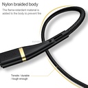 WIWU 2.4A USB to 8 Pin Nylon Braided Fast Charging Data Cable.
