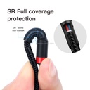 
Baseus CATKLF-G91 Cafule Series USB-C / Type-C PD 2.0 60W Flash Charge Cable, Cable Length: 1m.
