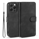 iPhone 13 Pro Max DG.MING Retro Oil Side Horizontal Flip Leather Case with Holder & Card Slots & Wallet