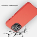 iPhone 13 Pro Max Lamb Grain PU Back Cover