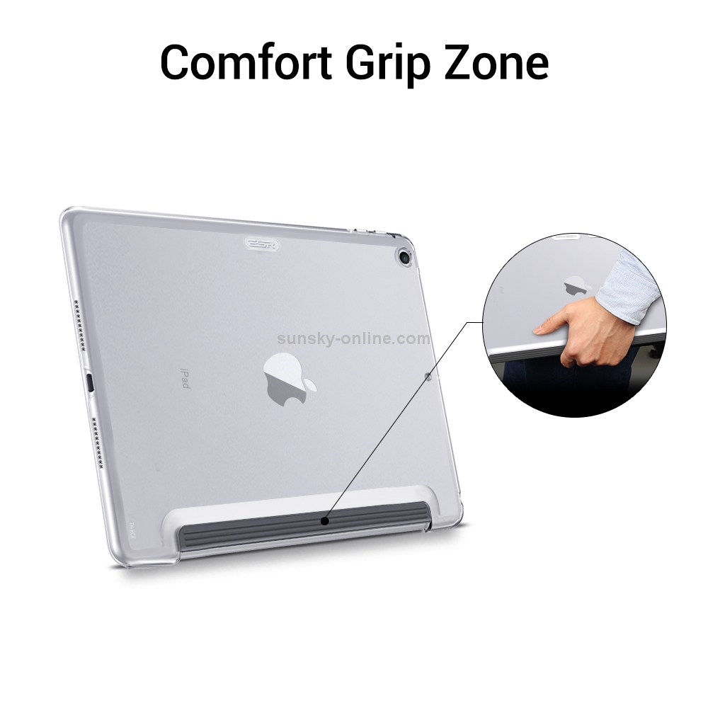ESR Yippee Color Plus Series Clear Soft TPU Bumper + PC Case for iPad Mini 2019.