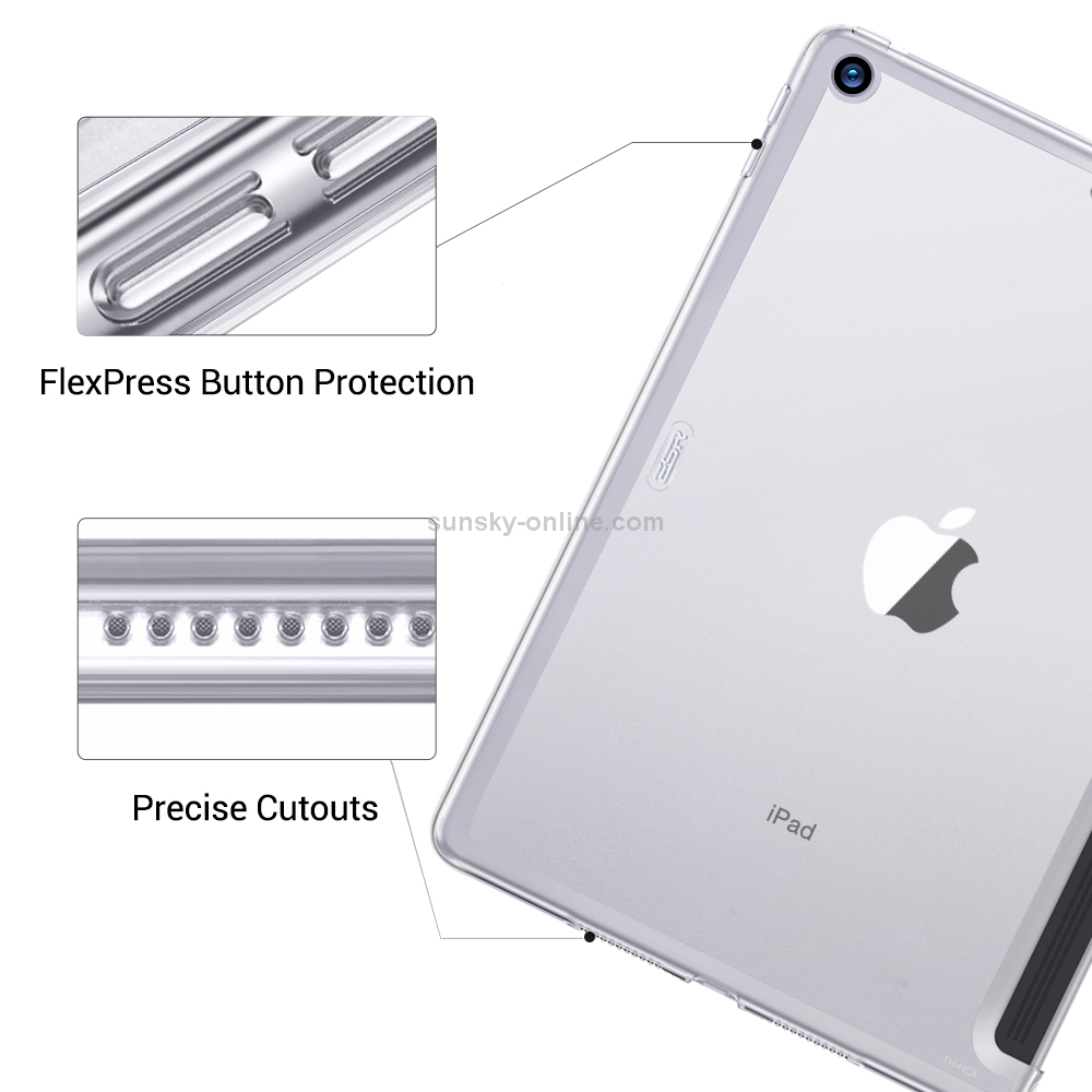 ESR  Clear Soft TPU Bumper + PC Case iPad Air 2019 10.5 inch Dedicated.