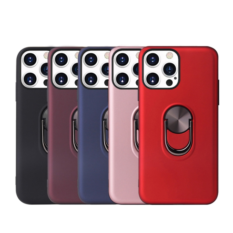 iPhone 13 Pro 360 Rotary Multifunctional Stent PC + TPU Case with Magnetic Invisible Holder