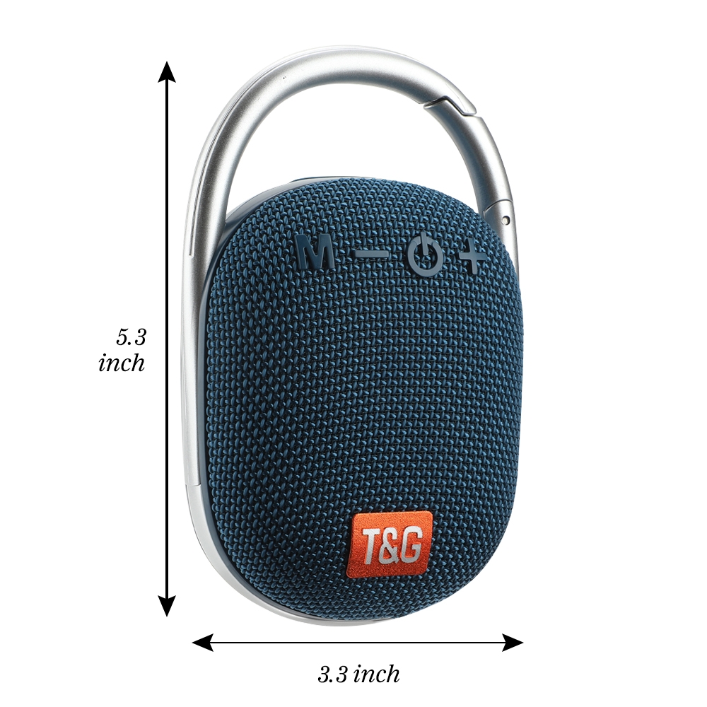 T&G  TWS Portable Wireless Outdoor Mini Speaker with LED Light.