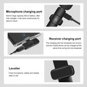 PULUZ Wireless Lavalier Noise Reduction Reverb Microphone for Type-C / USB-C Device.
