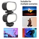 PULUZ Live Broadcast Video LED Light Photography Beauty Selfie Fill Light with Switchable 6 Colors Filters.
