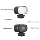 PULUZ Live Broadcast Video LED Light Photography Beauty Selfie Fill Light with Switchable 6 Colors Filters.
