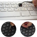 Russian Learning Keyboard Layout Sticker for Laptop / Desktop Computer Keyboard.