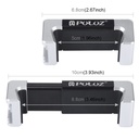 PULUZ Universal Phone Aluminum Alloy Clamp Holder Bracket with Cold Shoe For iPhone, Galaxy, Huawei, Xiaomi, Sony, HTC, Google and other Smartphones.