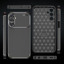 For Samsung Galaxy A15 Carbon Fiber Texture Shockproof TPU Phone Case.