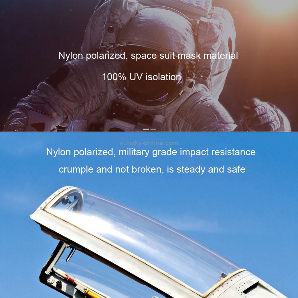 Original Xiaomi Youpin TS Computer Glasses Polarized UV Lens Sunglasses,  Stainless Steel Gravity Rear Frame.