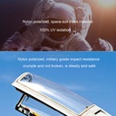 Original Xiaomi Youpin TS Computer Glasses Polarized UV Lens Sunglasses,  Stainless Steel Gravity Rear Frame.