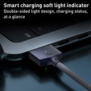 140W USB-C / Type-C to MagSafe 3 Nylon Braided Magnetic Charging Cable.