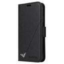 For iPhone 12 Pro Max GQUTROBE Right Angle Leather Phone Case.