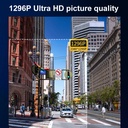 3 inch Car Ultra HD Driving Recorder, Double Recording + GPS + WIFI + Gravity Parking Monitoring + Lane Deviation Warning.