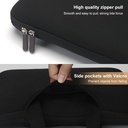 15.4 inch Portable Air Permeable Handheld Sleeve Bag for MacBook Air / Pro, Lenovo and other Laptops.