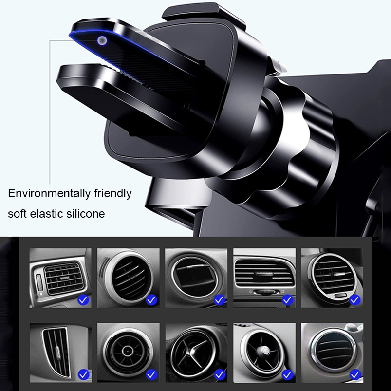 Universal Metal Gravity Car Phone Holder.