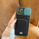 iPhone 13 Sliding Camshield Card TPU+PC Case