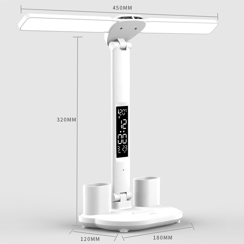 LED Intelligent Digital Display Foldable Desk Lamp,