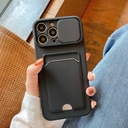 iPhone 13 Sliding Camshield Card TPU+PC Case