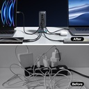 JOYROOM 6 in 1 65W GaN 4 USB-C & 2 USB-A Multi-port Charger.