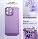 For iPhone 15 Pro Max Fine Mesh Cooling Phone Case.