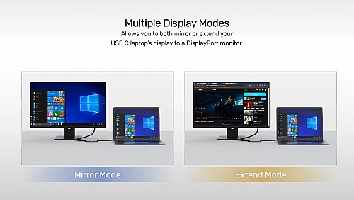 Unitek Converter USB-C to DP1.4 Adaptor 8K60Hz Alumin V1415A Order Code: 24713