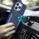 For iPhone 16 Plus 2 in 1 Magnetic PC + TPU Phone Case.