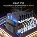 150W 16 x USB Ports Smart Charging Station with Phone & Tablet Stand.