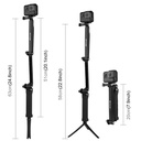 PULUZ Selfie-stick Extension Monopod for GoPro, Insta360 ONE R, DJI Osmo Action and Other Action Cameras.