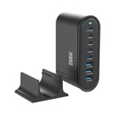  268W 5Type-C, 3USB 8-Ports Desktop Fast Charger.