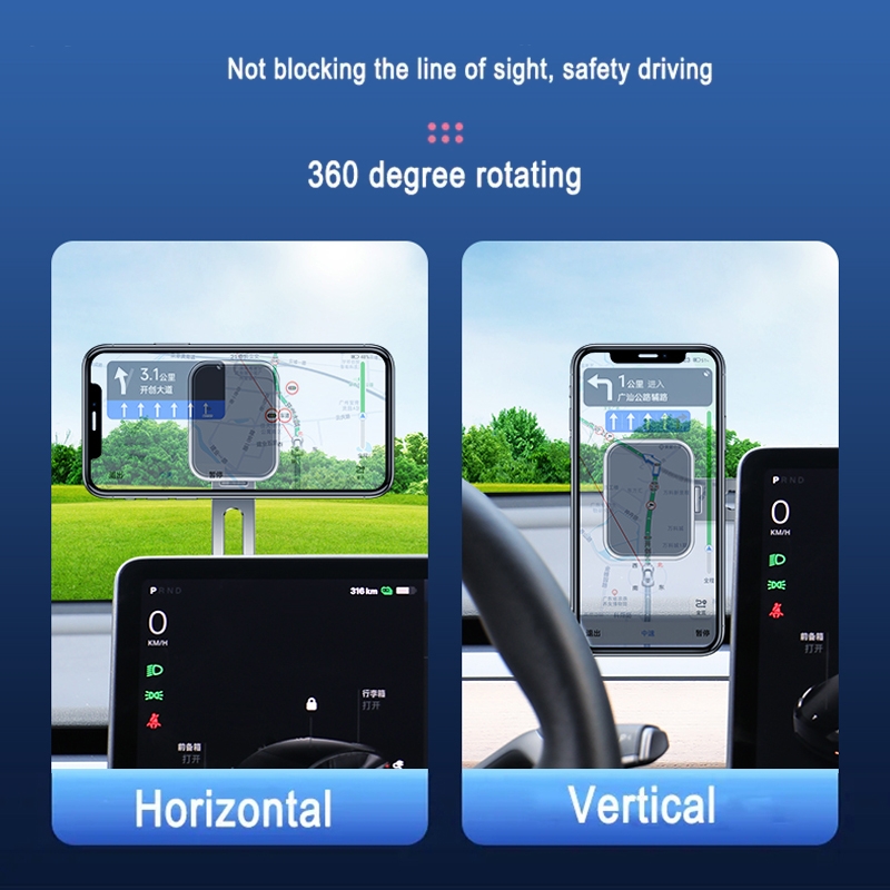 Magnetic Car Floating Screen Phone Navigation HoldeR.