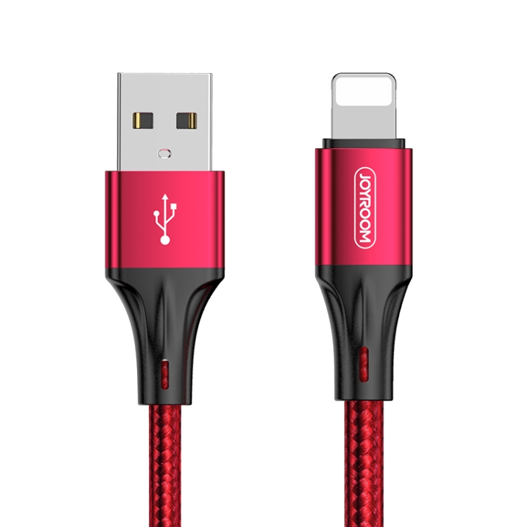 [00-682] JOYROOM Series 1m 3A USB to 8 Pin Data Sync Charge Cable for iPhone, iPad .