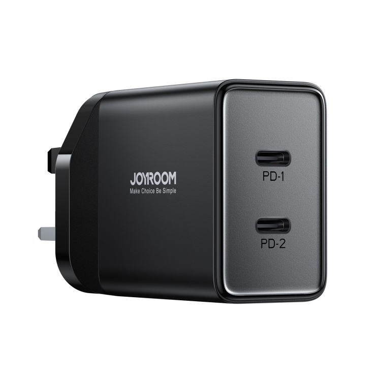 
JOYROOM  40W Dual USB-C / Type-C 2PD Mini Intelligent Fast Charger.