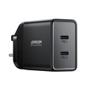 
JOYROOM  40W Dual USB-C / Type-C 2PD Mini Intelligent Fast Charger.