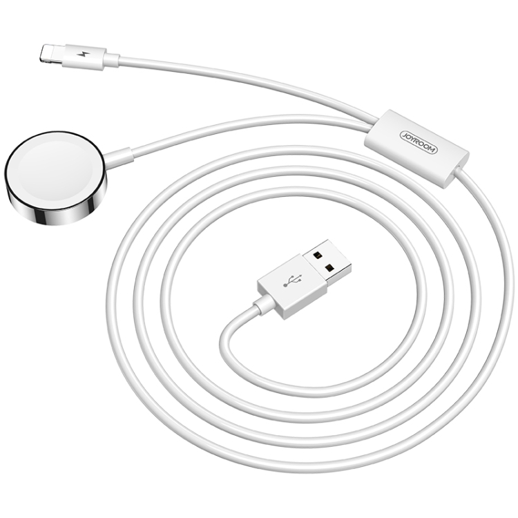 JOYROOM  Ben Series 2 in 1 1.5m 3A Magnetic Charge Cable for Apple Watch.