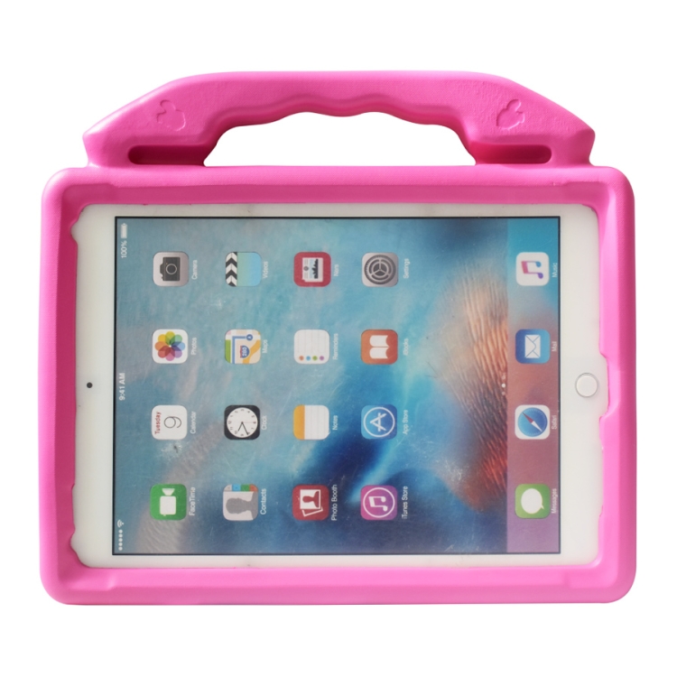 Shockproof EVA Thumb Bumper Case with Handle & Holder for iPad 9.7.