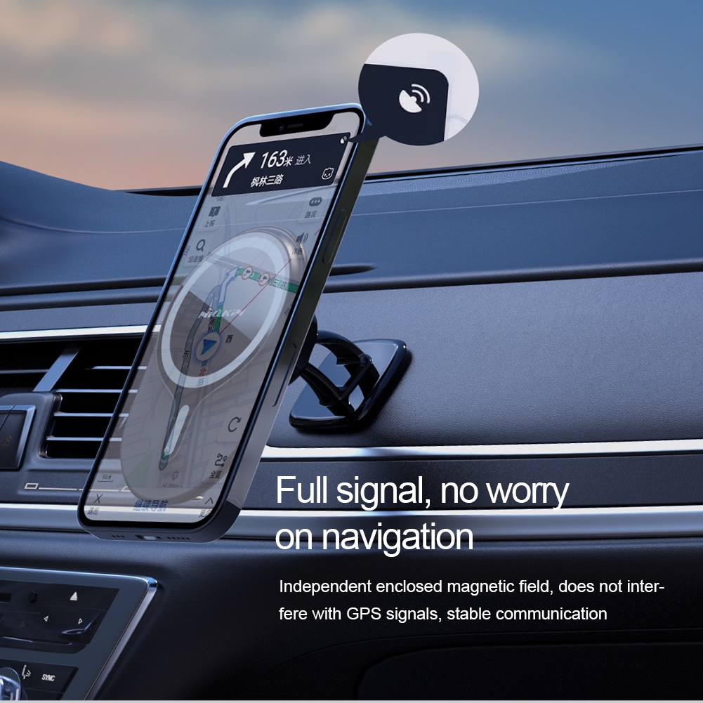 NILLKIN  MagRoad Lite Paste Type Car Magnetic Wireless Charging Holder.