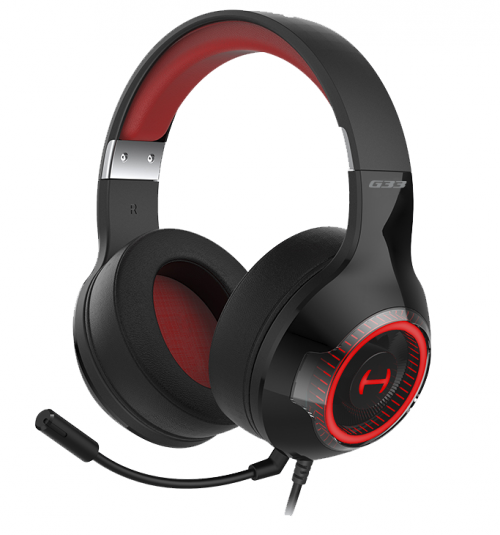 Edifier Hecate  USB-Audio RGB Gaming Headset Black.