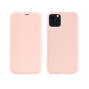 For iPhone 11 Pro hoco Colorful Series Liquid Silicone Protective Case with Card Slot.