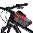 WILD MAN ES12 1L Mountain Bike Front Beam Bag Bicycle Waterproof Phone Saddle Bag.