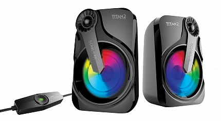 SonicGear Titan2 2.0 USB Speakers 12W 7LFX.