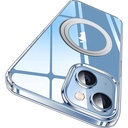 For iPhone 15  LK Crystal Clear MagSafe Magnetic Phone Case.  