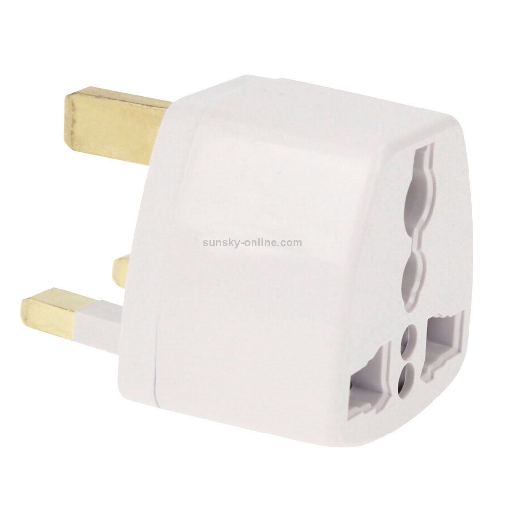  Plug Adapter, Travel Power Adapter with UK Socket Plug.