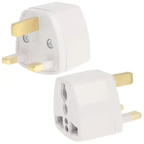 [adapter]  Plug Adapter, Travel Power Adapter with UK Socket Plug.