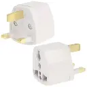  Plug Adapter, Travel Power Adapter with UK Socket Plug.