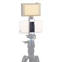 PULUZ Universal Phone Aluminum Alloy Clamp Holder Bracket with Cold Shoe For iPhone, Galaxy, Huawei, Xiaomi, Sony, HTC, Google and other Smartphones.